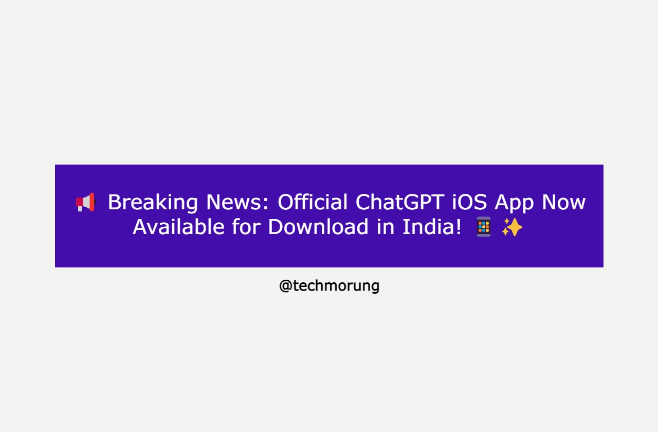 ChatGPT iOS App